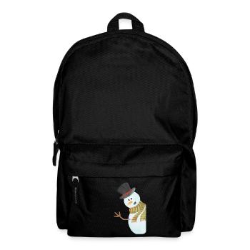 Ugly Bonhomme de neige noël neige - Sac à dos - noir - Devant