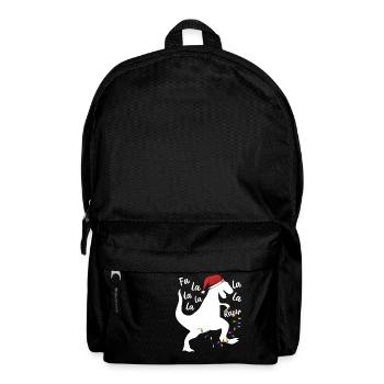 T-Rex Vacances - Sac à dos - noir - Devant