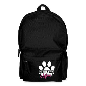 Husky Mom - Rucksack - Schwarz - Vorne