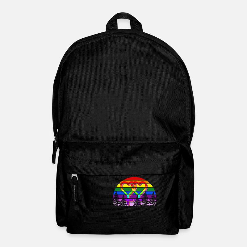 Lgbt - Backpack - black