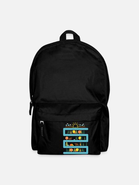 Outdoor Travel Adventure Nature - Rucksack - Schwarz