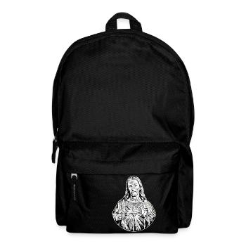 Jésus Noir Jésus Christ * Jésus Noir - Sac à dos - noir - Devant
