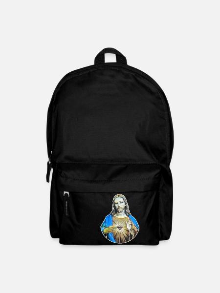 Jésus-Christ * Style rétro de Jésus-Christ - Sac à dos - noir