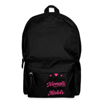 Mallorca Niemals Ohne Meine Mädels - Rucksack - Schwarz - Vorne