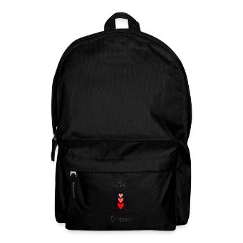 TATA. TANTE. MARRAINE. MAMAN. FUTURE MAMAN. - Sac à dos - noir - Devant