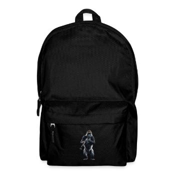 Gorilla Klarinette - Rucksack - Schwarz - Vorne