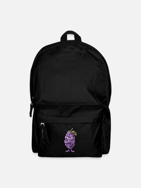 Trauben - Rucksack - Schwarz