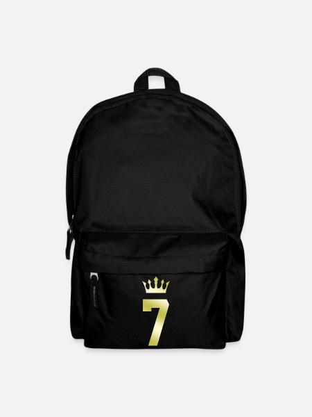 7 Couronne numérique - Sac à dos - noir
