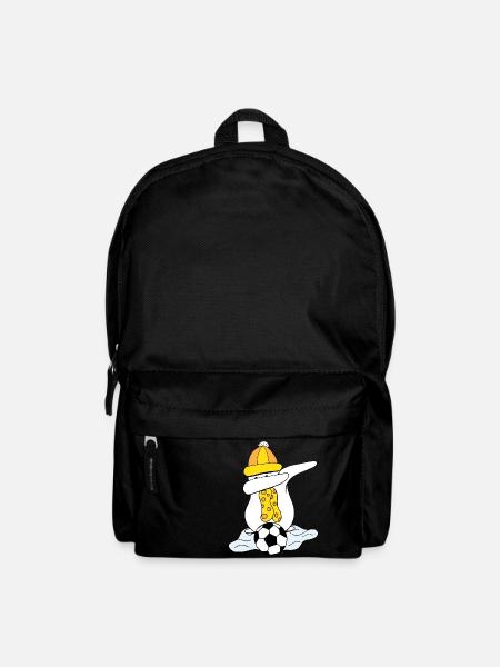 Noël Snowman Dabbing Football - Sac à dos - noir