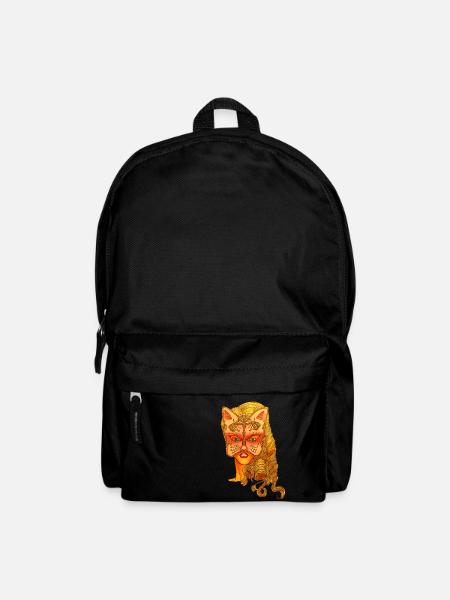 Venezianische Maske - Rucksack - Schwarz