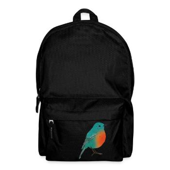 oiseau1 - Sac à dos - noir - Devant