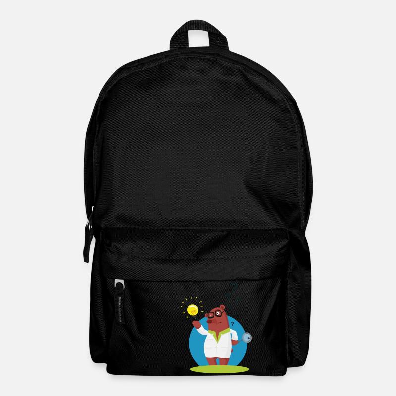 Ours explicatif - Sac à dos - noir