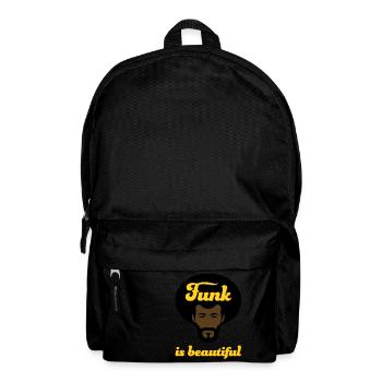 funkisbeautiful - Backpack - black - Front