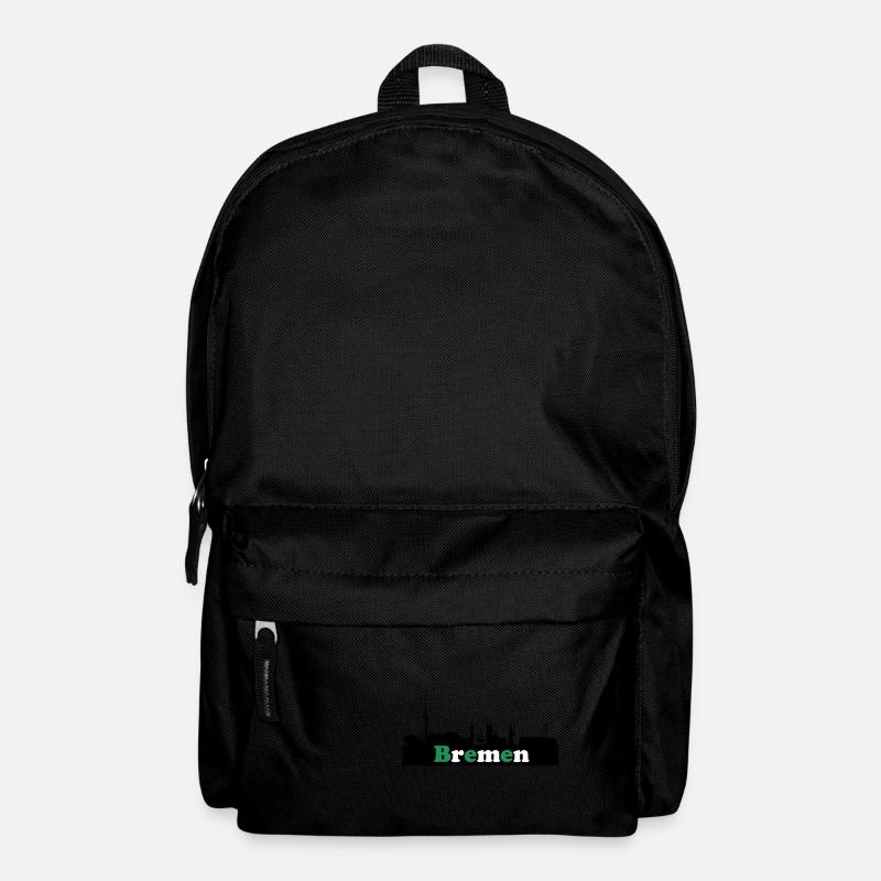 Bremen Skyline "Werder" - Rucksack - Schwarz