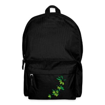Frische grüne Oliven 2 - Rucksack - Schwarz - Vorne