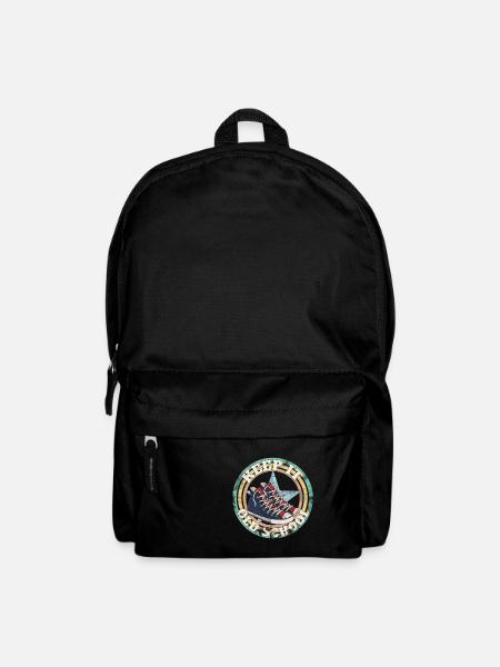 keep it old school - Rucksack - Schwarz