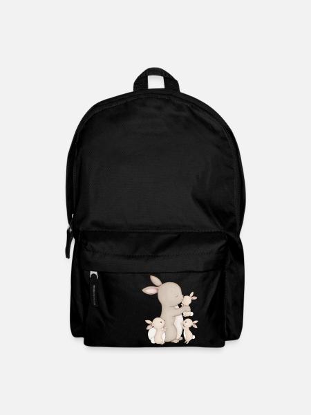 lapins mignons - Sac à dos - noir