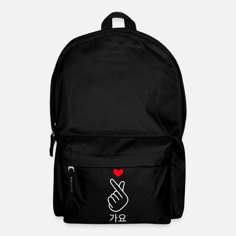 K-Pop Korean Pop Korean Kpop Gift - Backpack - black