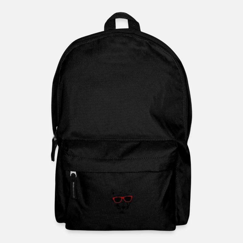 cooles, witziges Alpaka mit Sonnenbrille - Rucksack - Schwarz