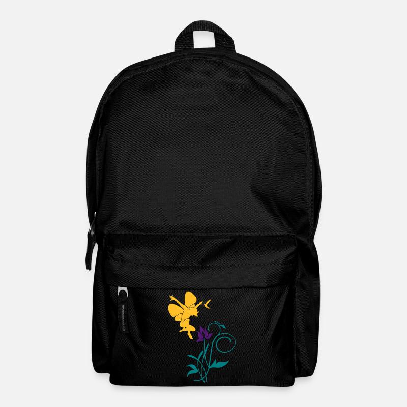 Orchidee / orchid (2c) - Backpack - black