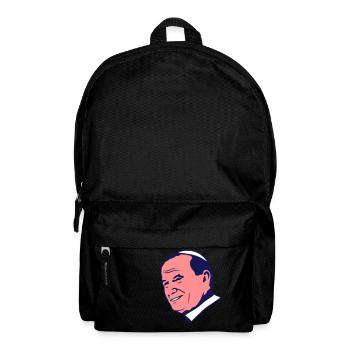jean paul 2 pape saint pere personnalite - Sac à dos - noir - Devant