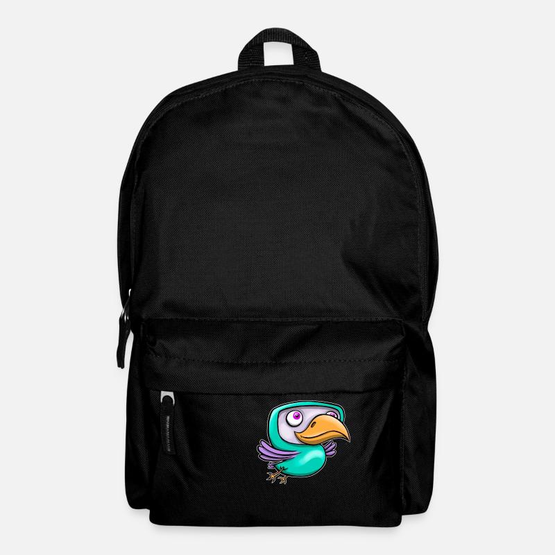 Happy Bird - Rucksack - Schwarz