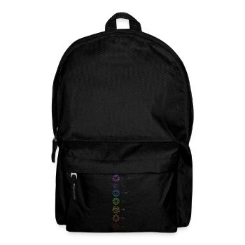 Die 7 Chakren - You're pure Energie - Rucksack - Schwarz - Vorne