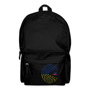 peaceman Kampfflugzeuge für die Ukraine, Frieden! - Rucksack - Schwarz - Vorne