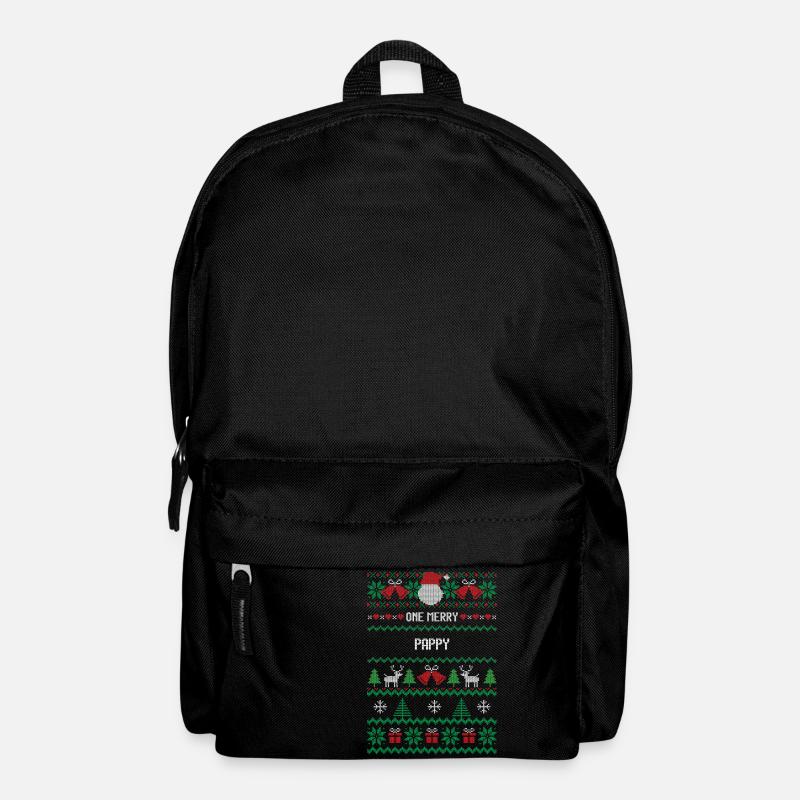 Ein fröhlicher Pappy - Rucksack - Schwarz