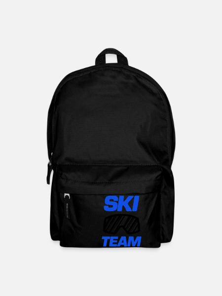 ski team - Rucksack - Schwarz