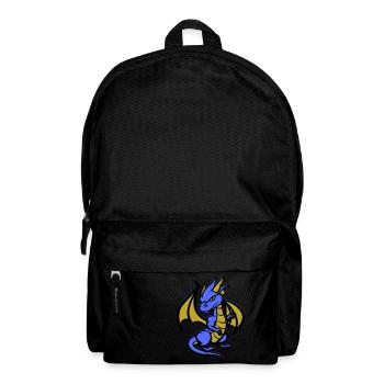 drache comic - Rucksack - Schwarz - Vorne