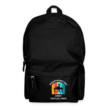 Physiotherapist Humorous Gift Saying Funny - Backpack - black - Front