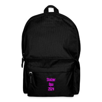 Stolzer Opa 2024 – Perfekt für frischgebackene Opa - Rucksack - Schwarz - Vorne