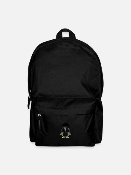 Christmas penguin - Backpack - black