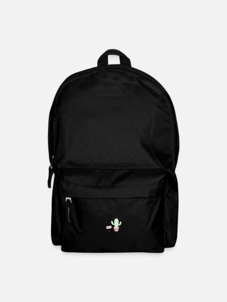 Umarmung Blume - Rucksack - Schwarz