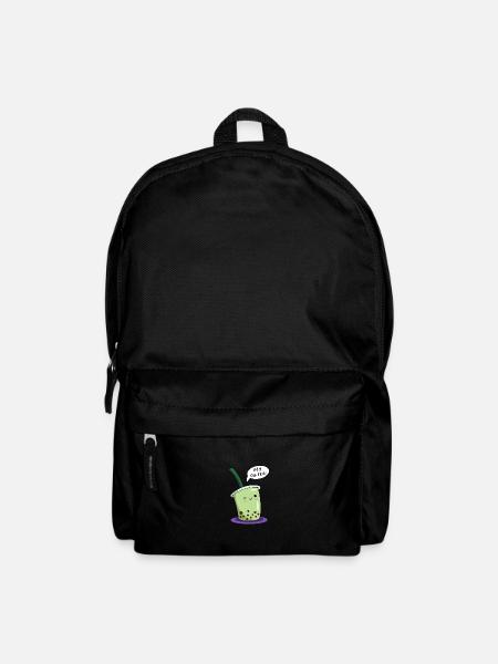 bubble tea boba tea - Backpack - black