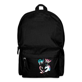 FRI-YAY - Rucksack - Schwarz - Vorne