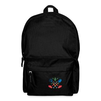 Garten Chefin Gärtnerin aus Leidenschaft Gärtnern - Rucksack - Schwarz - Vorne