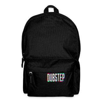 Dubstep Techno Raver Headbanger DJ Geschenk - Rucksack - Schwarz - Vorne