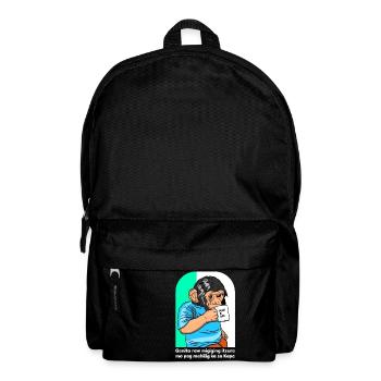 Kofi Is Life Kaffeedesign für stolze Pinoys - Rucksack - Schwarz - Vorne
