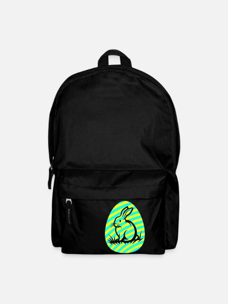 Hase Ostern Icon - Rucksack - Schwarz