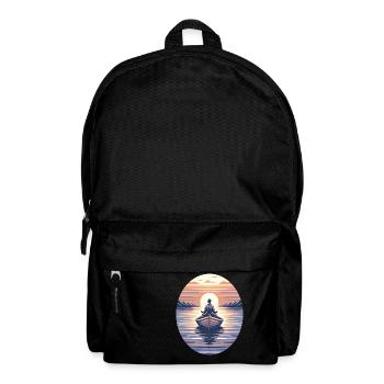 Voilier, Méditation, Coucher De Soleil, Nature - Sac à dos - noir - Devant
