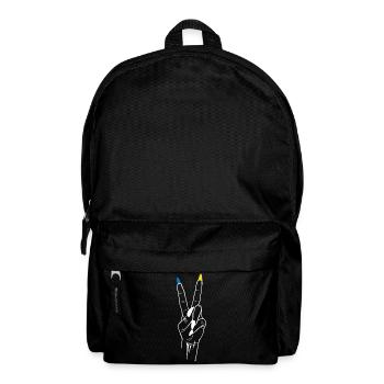 Peace Ukraine Victory - Backpack - black - Front