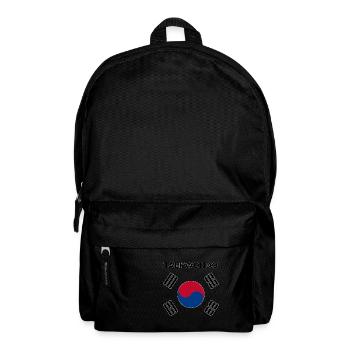 Taekwondo - Rucksack - Schwarz - Vorne