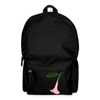 flowers lilies tulips orchids sunflower dahlia ger - Backpack - black - Front