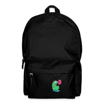 SkateboardMonster - Rucksack - Schwarz - Vorne
