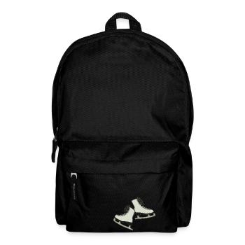 Schlittschuh - Rucksack - Schwarz - Vorne