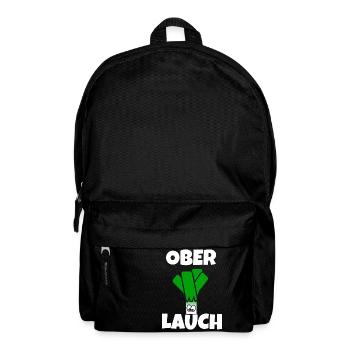 Ober Lauch | Lauch | Muskelmann - Rucksack - Schwarz - Vorne