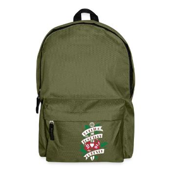 Rollenspiel hochzeit - Rucksack - Olivgrün - Vorne