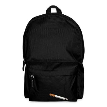 Zigarette - Rucksack - Schwarz - Vorne